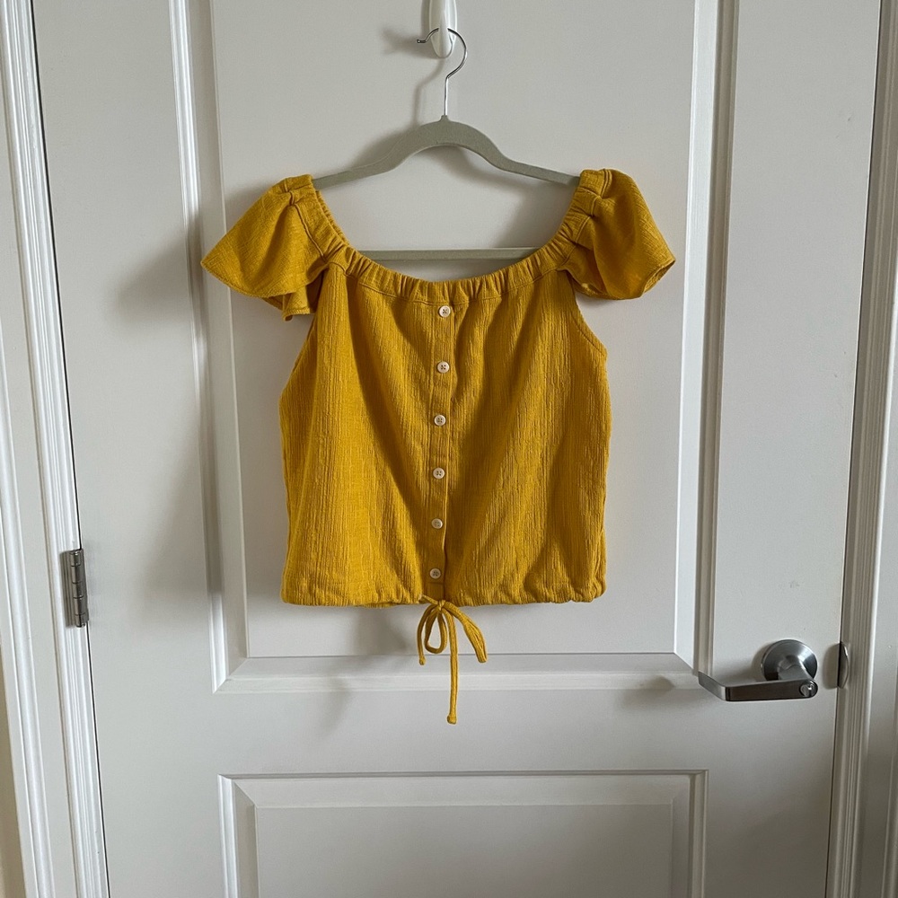 Madewell Flutter Sleeve Top
